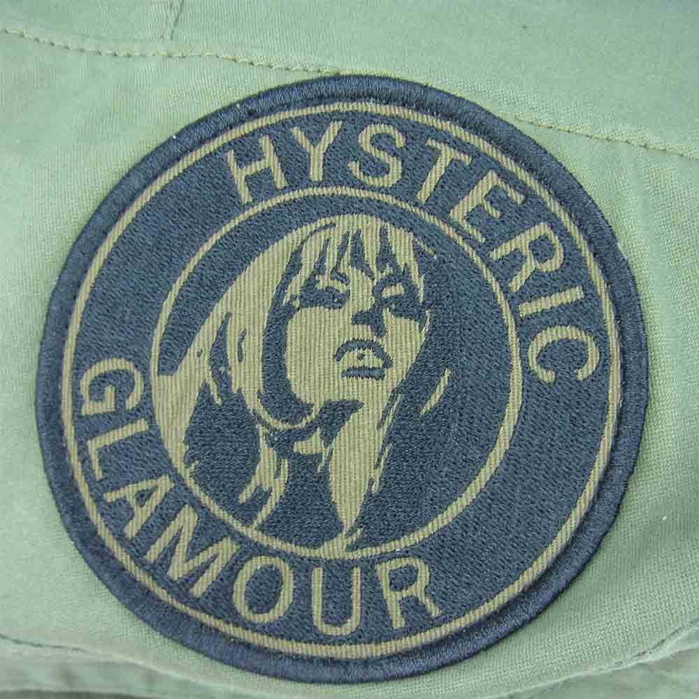 HYSTERIC GLAMOUR ヒステリックグラマー 02203QB06 02203QB06 SOUND AND VISION ミリタリー ショルダーバッグ カーキ系 FREE【新古品】【未使用】【中古】