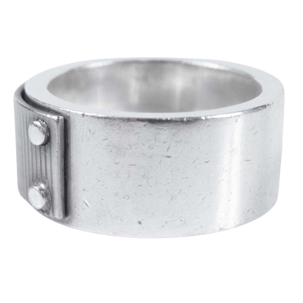GARNI ガルニ プレート リング 指輪 シルバー系 18～19号程度【中古】