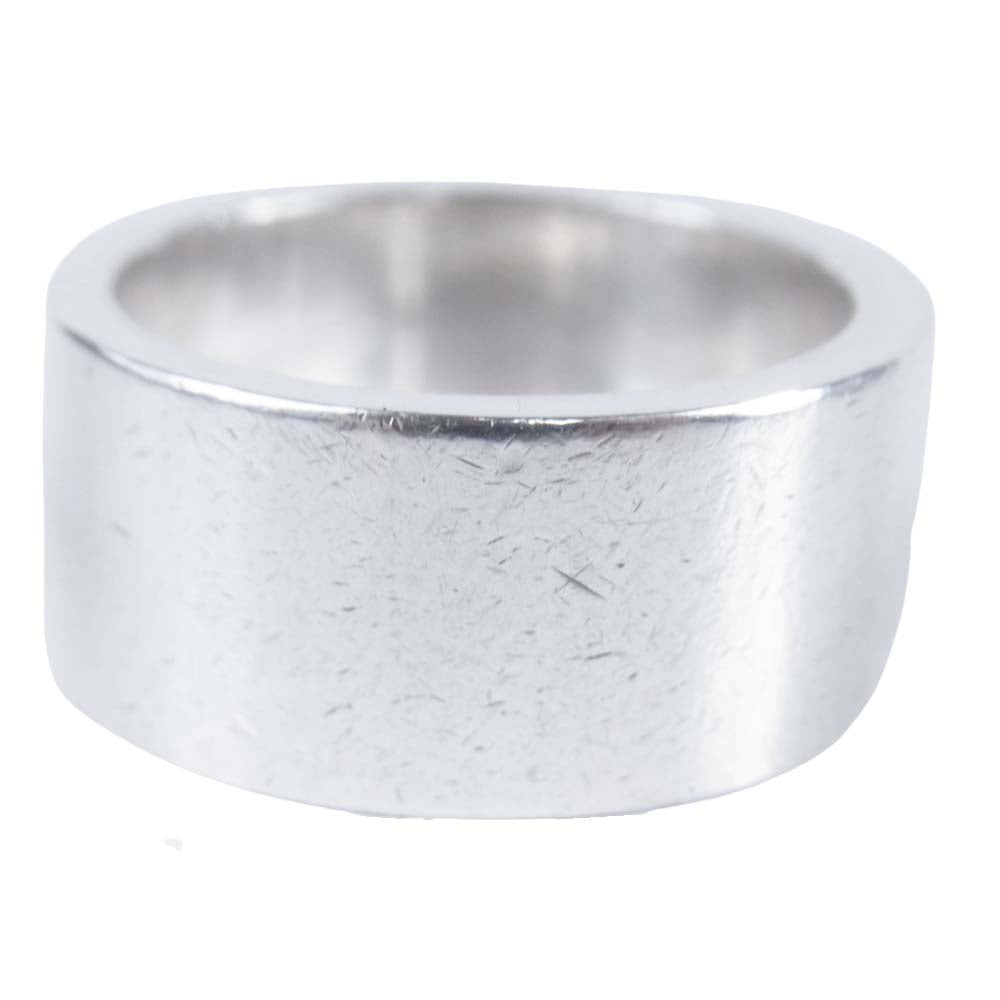 GARNI ガルニ プレート リング 指輪 シルバー系 18～19号程度【中古】