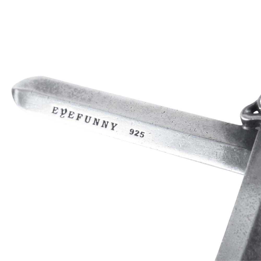 EYEFUNNY アイファニー ダガー クロス ネックレス シルバー925 925 シルバー系【中古】