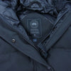 CANADA GOOSE カナダグース 3802LB SHELBURNE PARKA BLACK LABEL シェルバーン パーカー ブラックレーベル ダウン ジャケット ブラック系 S【中古】