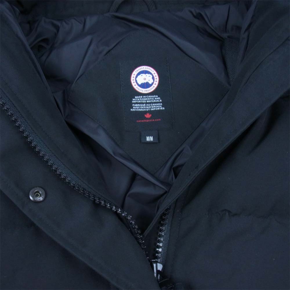CANADA GOOSE カナダグース 5805L サザビーリーグ国内正規品 DEEP COVE BOMBER ディープ コーヴ ボンバー ダウン ジャケット ブラック系 M【中古】