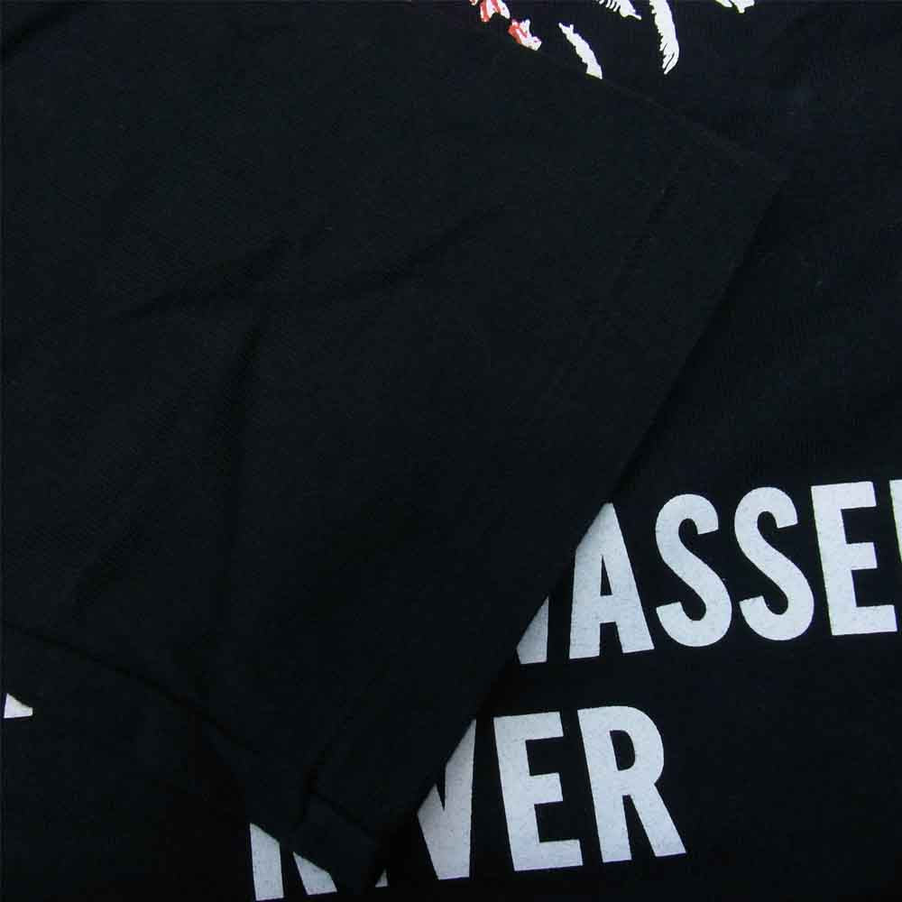 TENDERLOIN テンダーロイン 17SS T-COTTON NFL MD CAHULAWASSE RIVER 七分丈 Tシャツ ブラック系 L【中古】