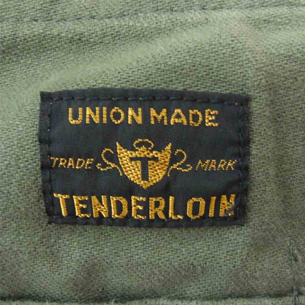 TENDERLOIN テンダーロイン T-ARMY SHORTS F アーミー ショーツ ショートパンツ カーキ系 S【中古】