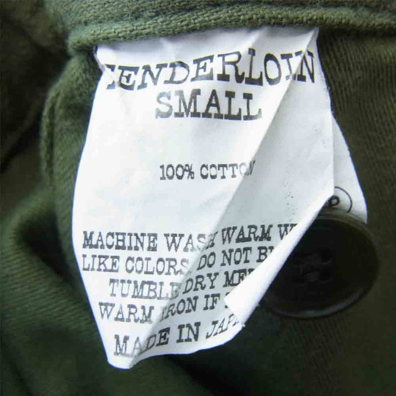 TENDERLOIN テンダーロイン T-ARMY SHORTS F アーミー ショーツ ショートパンツ カーキ系 S【中古】