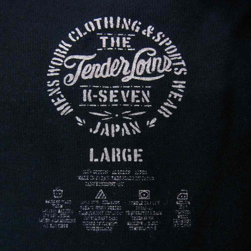 TENDERLOIN テンダーロイン T-TEE L/S LHS ロングへアー スカル 長袖 Tシャツ ブラック系 L【中古】