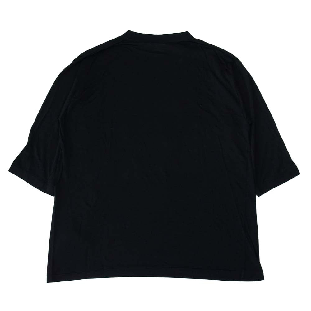 TENDERLOIN テンダーロイン T-RAYON NFL 3/4 BS ボルネオスカル レーヨン 七分丈 Tシャツ ブラック系 L【中古】