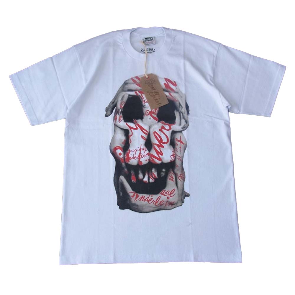 TENDERLOIN テンダーロイン T-TEE S ダリスカル Tシャツ ホワイト系 L【新古品】【未使用】【中古】