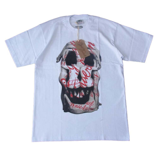 TENDERLOIN テンダーロイン T-TEE S ダリスカル Tシャツ ホワイト系 L【新古品】【未使用】【中古】