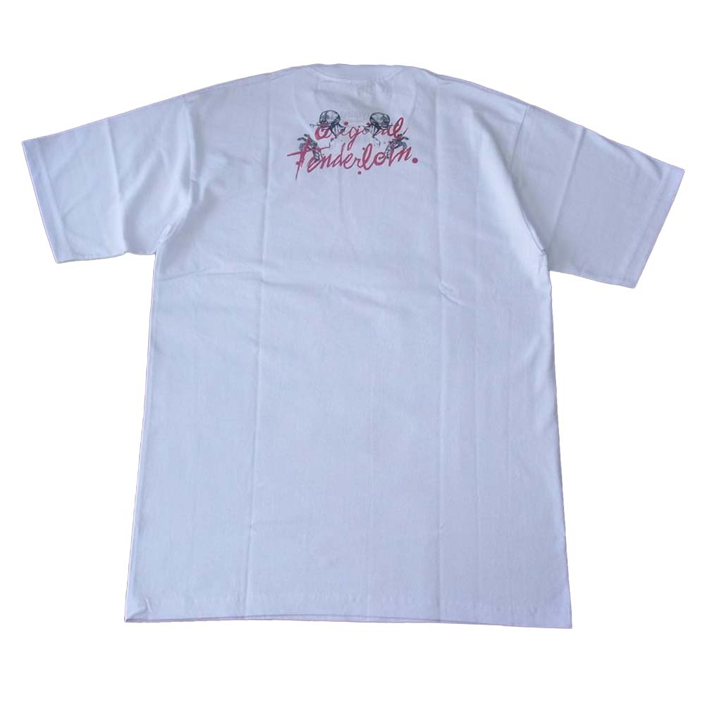 TENDERLOIN テンダーロイン T-TEE S ダリスカル Tシャツ ホワイト系 L【新古品】【未使用】【中古】