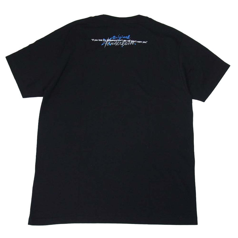 TENDERLOIN テンダーロイン T-TEE NEW.B ロゴ プリント 半袖 Tシャツ ブラック系 L【新古品】【未使用】【中古】