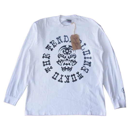 TENDERLOIN テンダーロイン T-TEE L/S BS ボルネオスカル 長袖 Tシャツ ホワイト系 L【中古】