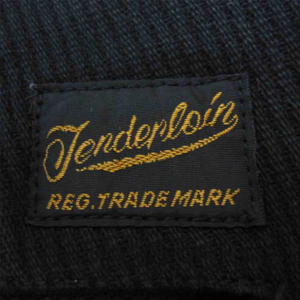 TENDERLOIN テンダーロイン T-BDP PIQUE ピケ ワークパンツ ブラック系 S【中古】