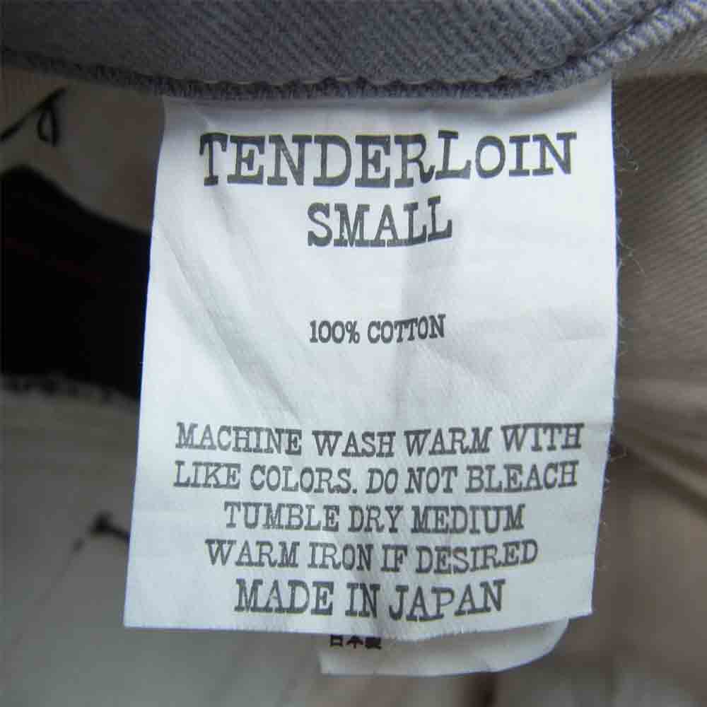 TENDERLOIN テンダーロイン T-BDP PIQUE ピケ ワークパンツ ブラック系 S【中古】