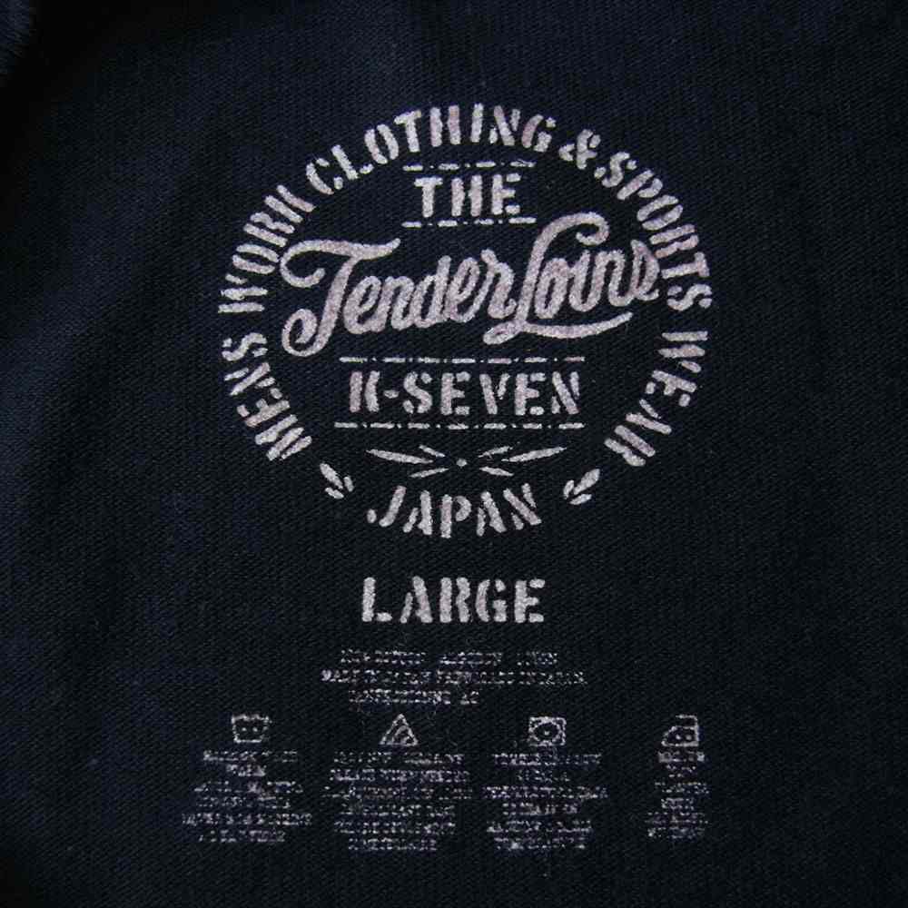 TENDERLOIN テンダーロイン T-TEE L/S ON オールドニック プリント 長袖 Tシャツ ブラック系 マルチカラー系 L【中古】