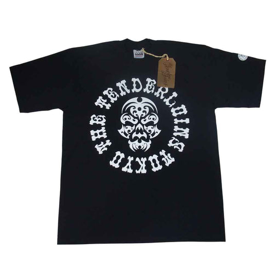 TENDERLOIN テンダーロイン T-TEE BS ボルネオスカル Tシャツ ブラック系 L【新古品】【未使用】【中古】