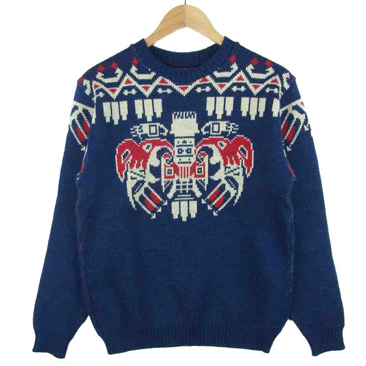 TENDERLOIN テンダーロイン T-SWEATER ネイティブ セーター マルチカラー系 M【中古】