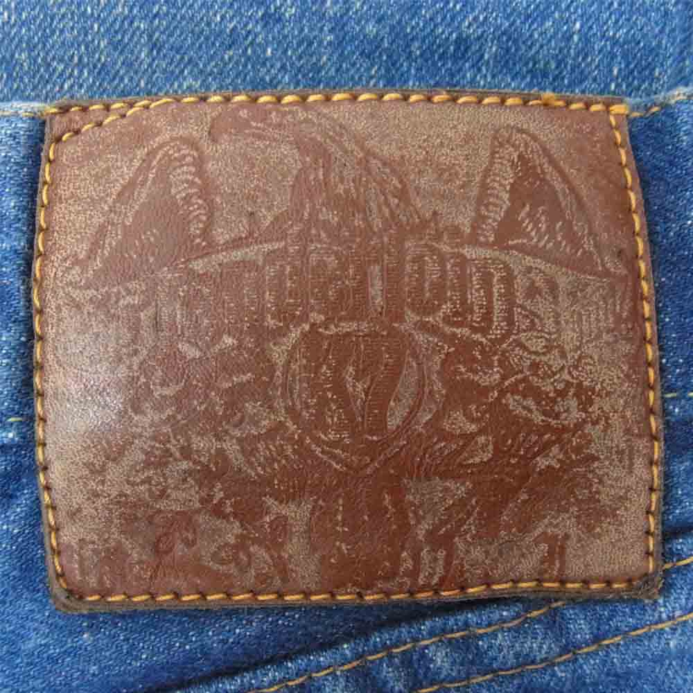 TENDERLOIN テンダーロイン T-RIDERS E DAMAGE 5ポケット ダメージ デニムパンツ インディゴブルー系 32【中古】