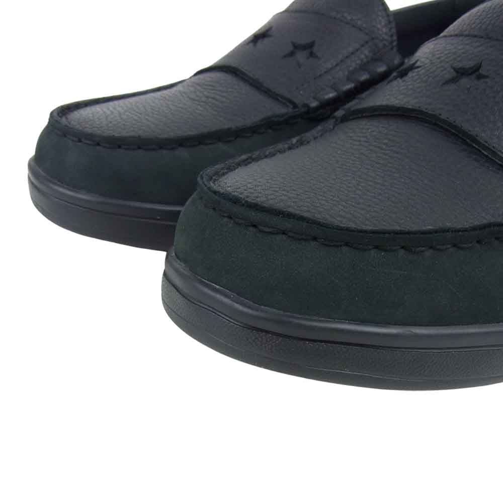 CALEE キャリー 25245 × グラビス GRAVIS ODJICK レザー スニーカー ブラック系 28.0ｃｍ【中古】