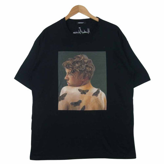UNDERCOVER アンダーカバー 21AW UC2A4891-2 MTEE Insomnia 半袖 Tシャツ コットン 日本製 ブラック系 5【中古】