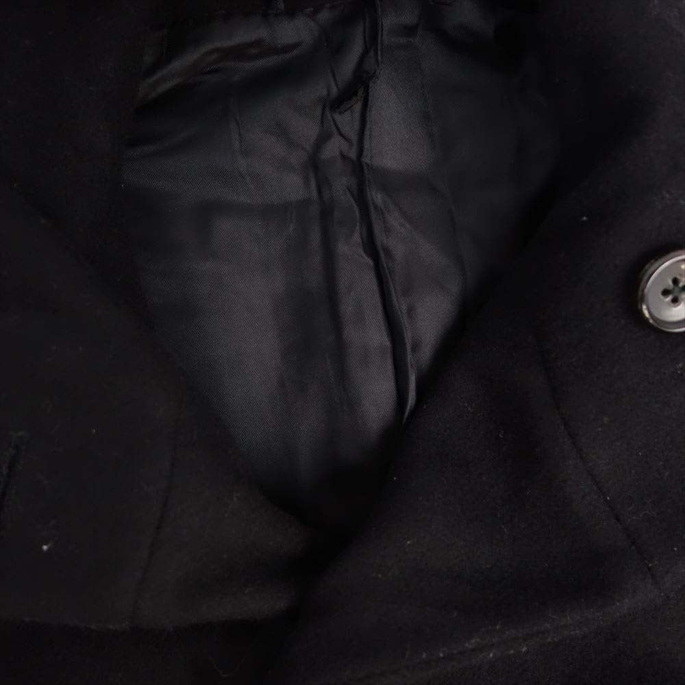 JIL SANDER ジルサンダー ウール ローブ ロング コート ブラック系 46【中古】