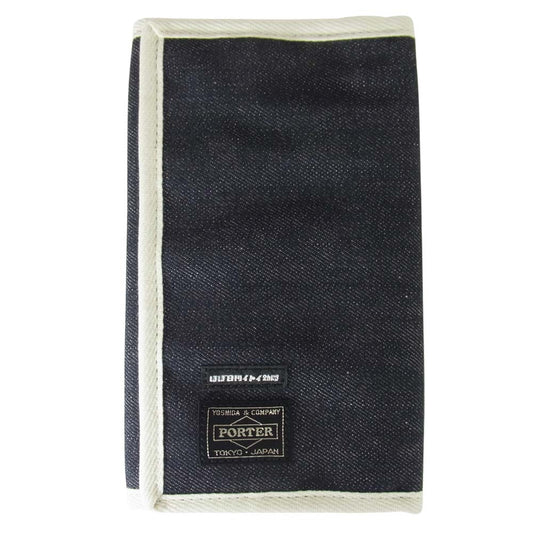 PORTER ポーター B印 YOSHIDA × ほぼ日刊イトイ新聞 手帳カバー デニム【美品】【中古】