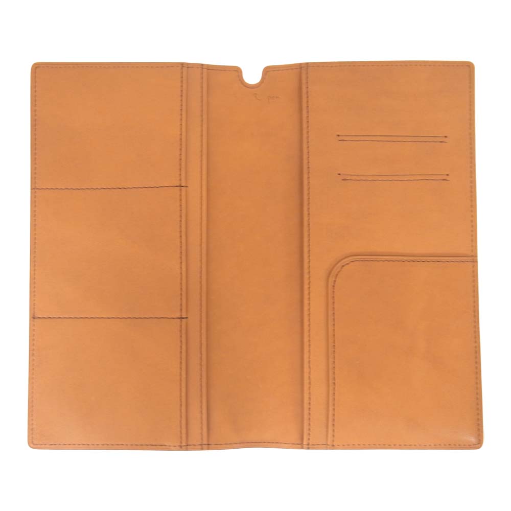 PORTER ポーター B印 YOSHIDA × ほぼ日刊イトイ新聞 パスポート カバー 箱入り キャメル【極上美品】【中古】
