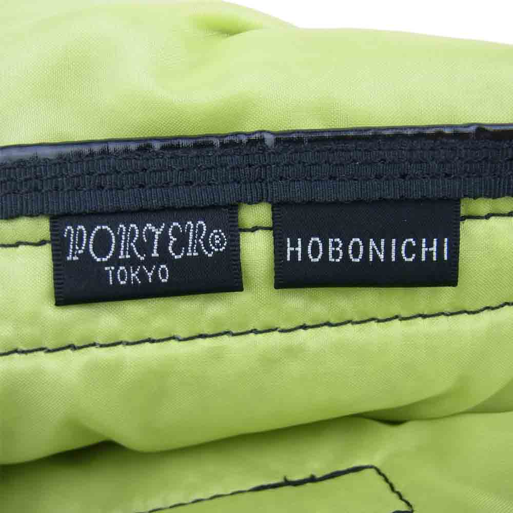 PORTER ポーター × ほぼ日手帳 Custom カスタム 手帳カバー ショルダーバッグ ブラック系【極上美品】【中古】
