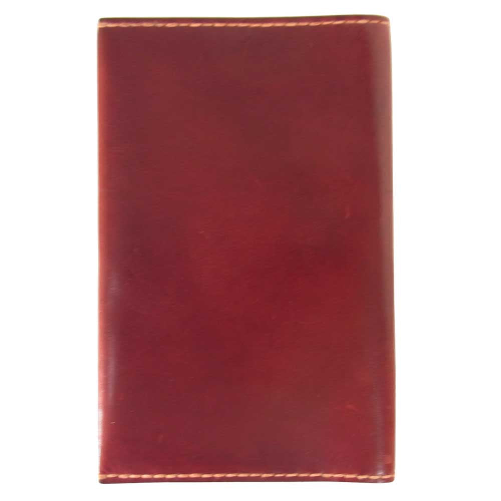 アンリークイール ほぼ日手帳 weeks レザー 手帳カバー ワインレッド系【中古】