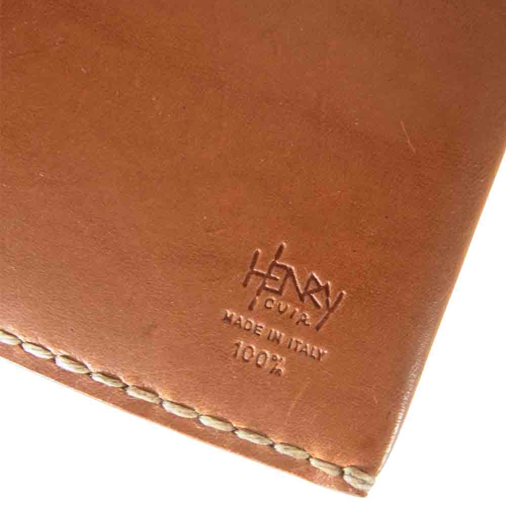 アンリークイール  ほぼ日手帳 weeks レザー 手帳カバー キャメル【美品】【中古】