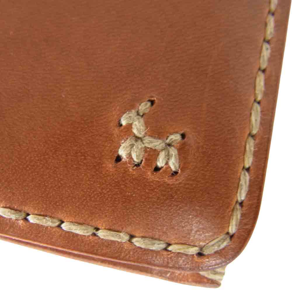 アンリークイール  ほぼ日手帳 weeks レザー 手帳カバー キャメル【美品】【中古】