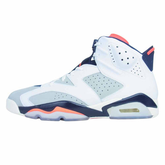 NIKE ナイキ 384664-104 AIR JORDAN 6 RETRO エアジョーダン6 レトロ スニーカー グレー系 31cm【新古品】【未使用】【中古】