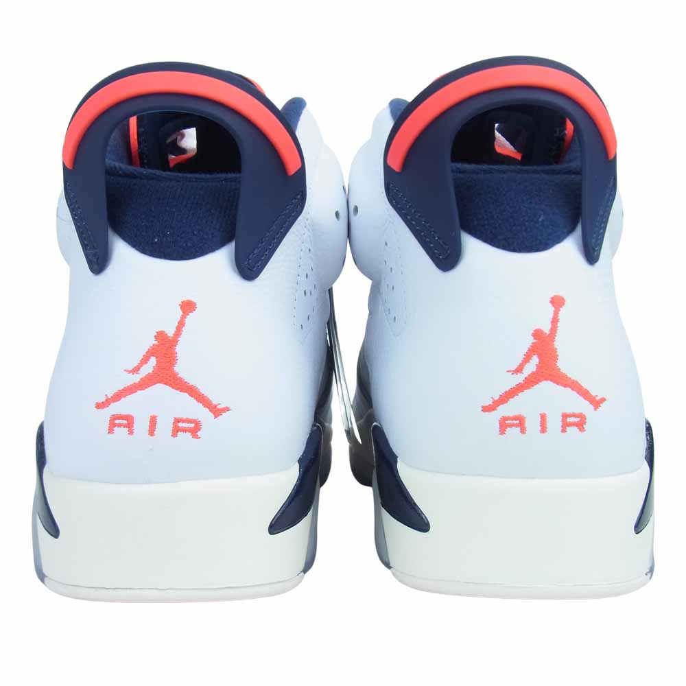 NIKE ナイキ 384664-104 AIR JORDAN 6 RETRO エアジョーダン6 レトロ スニーカー グレー系 31cm【新古品】【未使用】【中古】