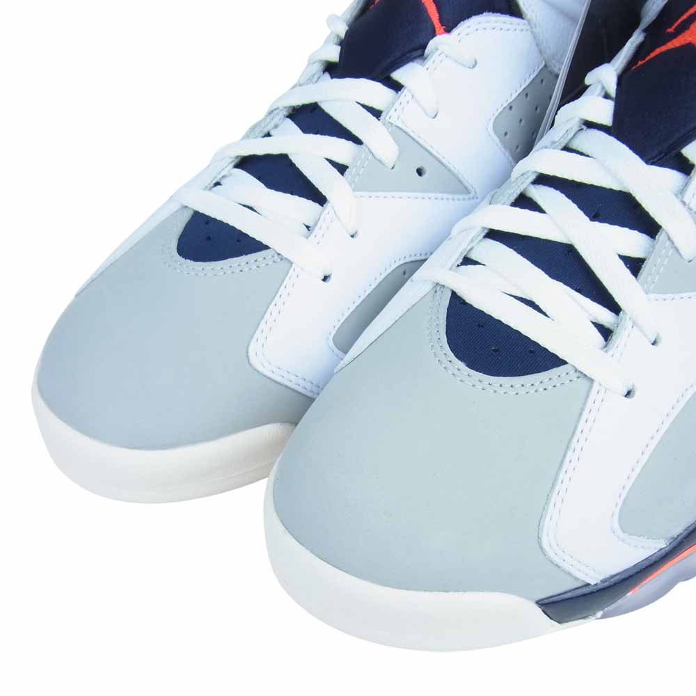 NIKE ナイキ 384664-104 AIR JORDAN 6 RETRO エアジョーダン6 レトロ スニーカー グレー系 31cm【新古品】【未使用】【中古】