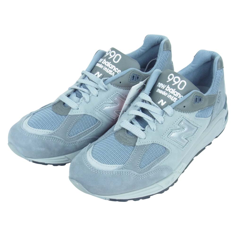 WTAPS ダブルタップス M990V2WT 211NBNBD-FW01S × ニューバランス New Balance ローカット スニーカー グレー系 28.5cm【新古品】【未使用】【中古】