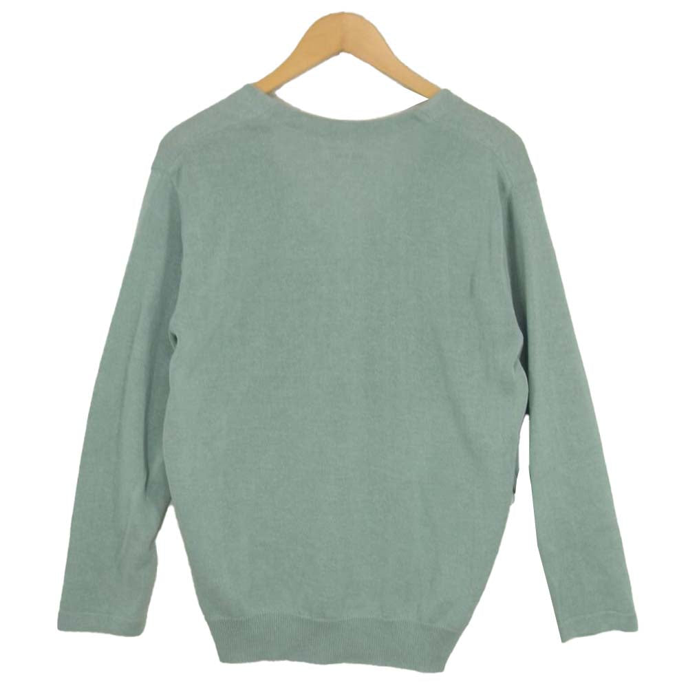 ORGUEIL オルゲイユ OR-4202 Knit Cardigan コットン ニット カーディガン ライトブルー系 38【中古】