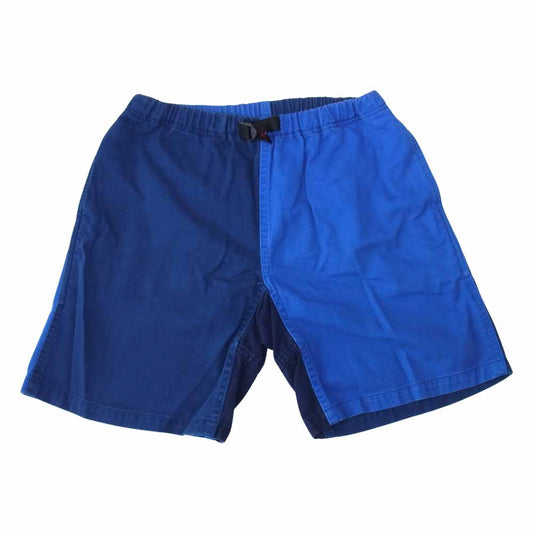 Gramicci グラミチ クレイジーパターン クライミング ショーツ ネイビー系 ブルー系 S【中古】