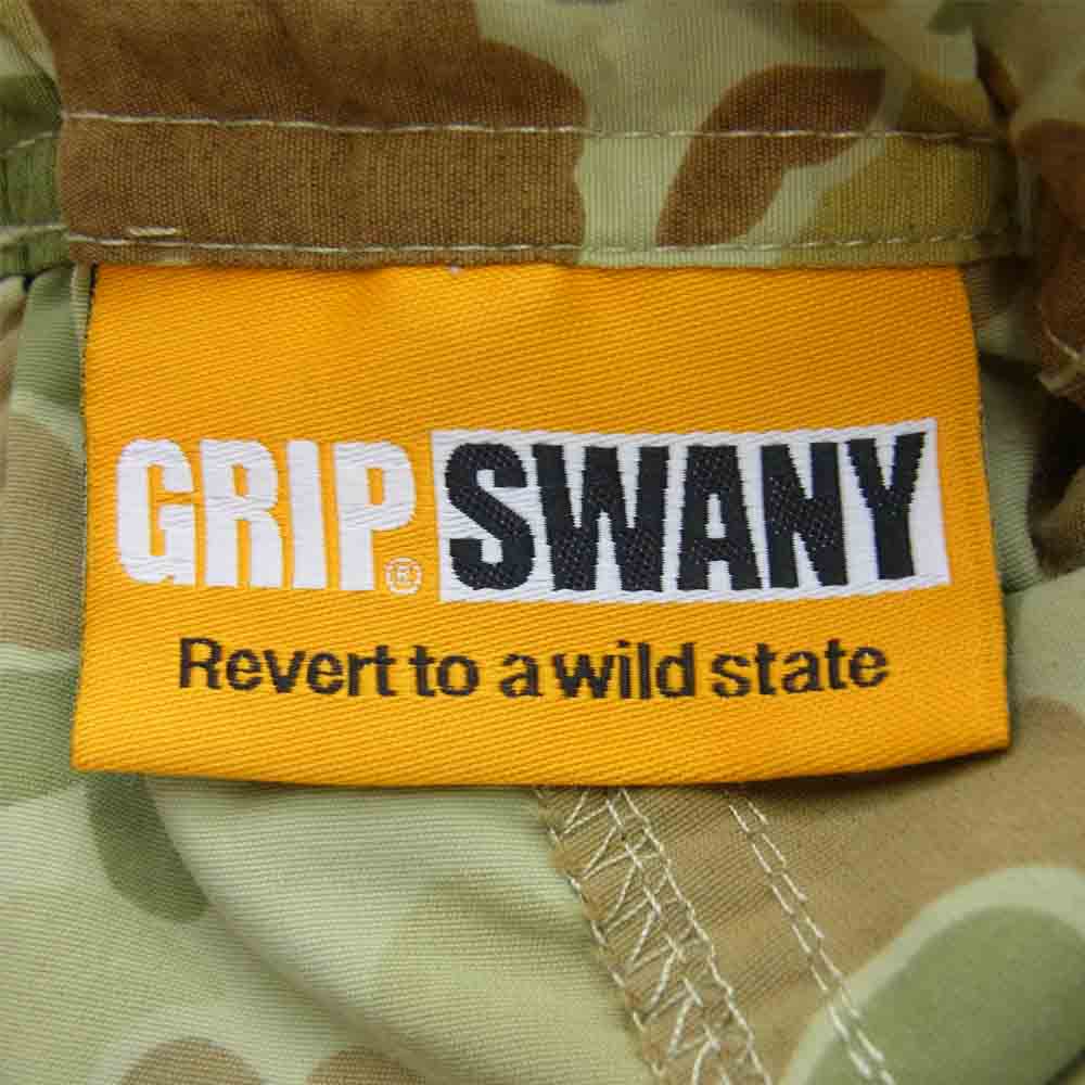 Gramicci グラミチ GSP-45 GRIP SWANY グリップ スワニー GEAR SHORTS ギア ショーツ カーキ系 S【美品】【中古】