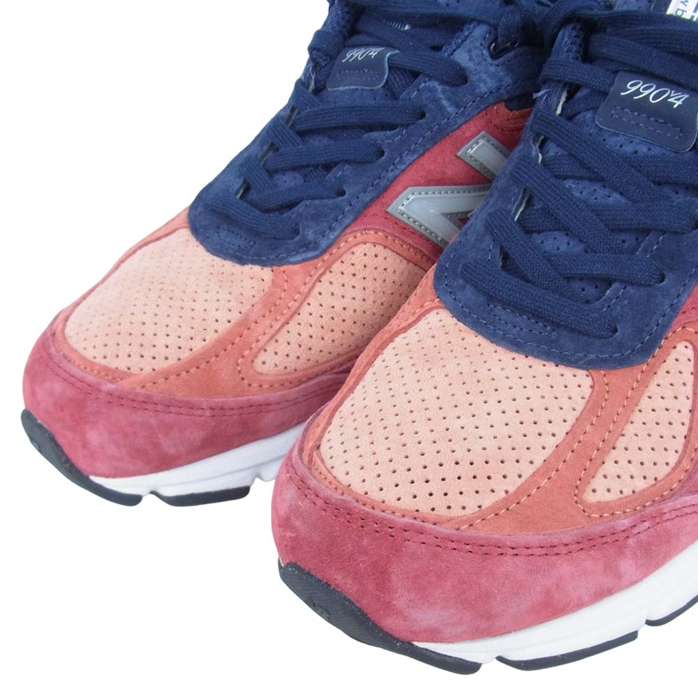 NEW BALANCE ニューバランス M990CP4 USA製 ローカット スニーカー レッド系 27.5cm【中古】