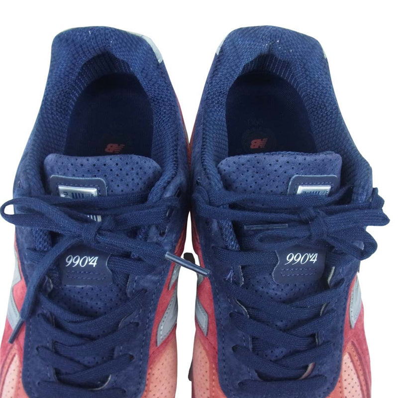 NEW BALANCE ニューバランス M990CP4 USA製 ローカット スニーカー レッド系 27.5cm【中古】