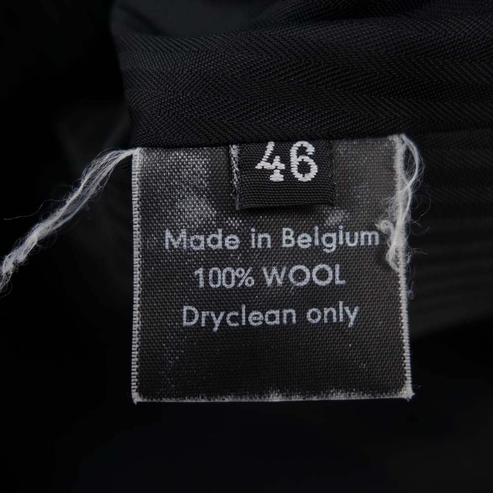 RAF SIMONS ラフシモンズ 99AW アーカイブ Disorder Incubation Isolation期 1Bスーツ テーラードジャケット スラックス セットアップ ブラック系 46【中古】