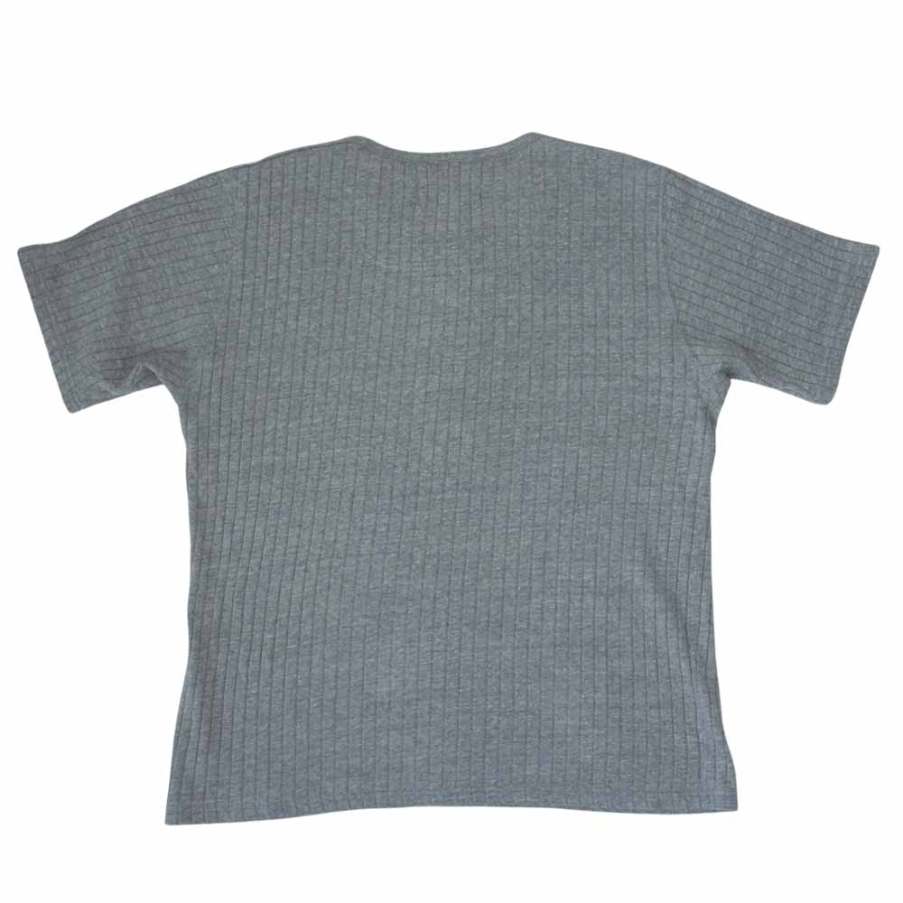 ORGUEIL オルゲイユ Henry Tshirt ヘンリー ネック グレー系【美品】【中古】