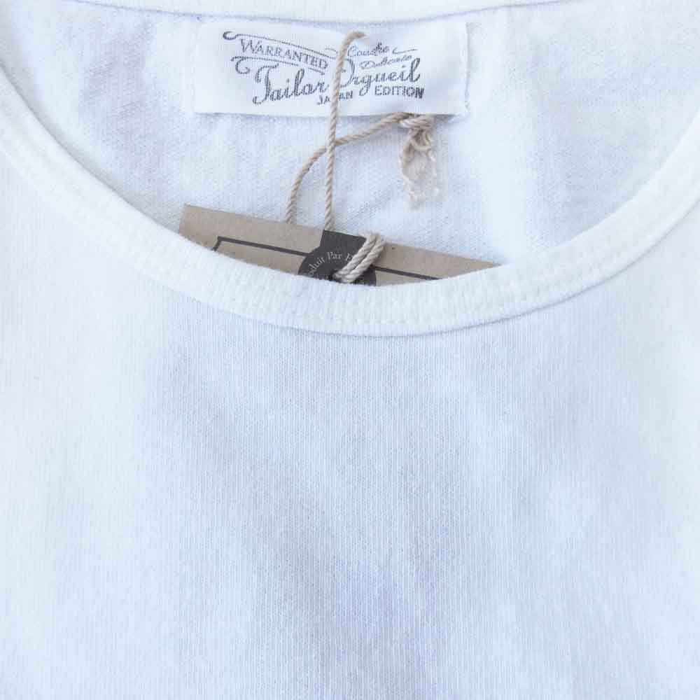 ORGUEIL オルゲイユ OR-9060A Printed Tshirt プリント ホワイト系 38【美品】【中古】