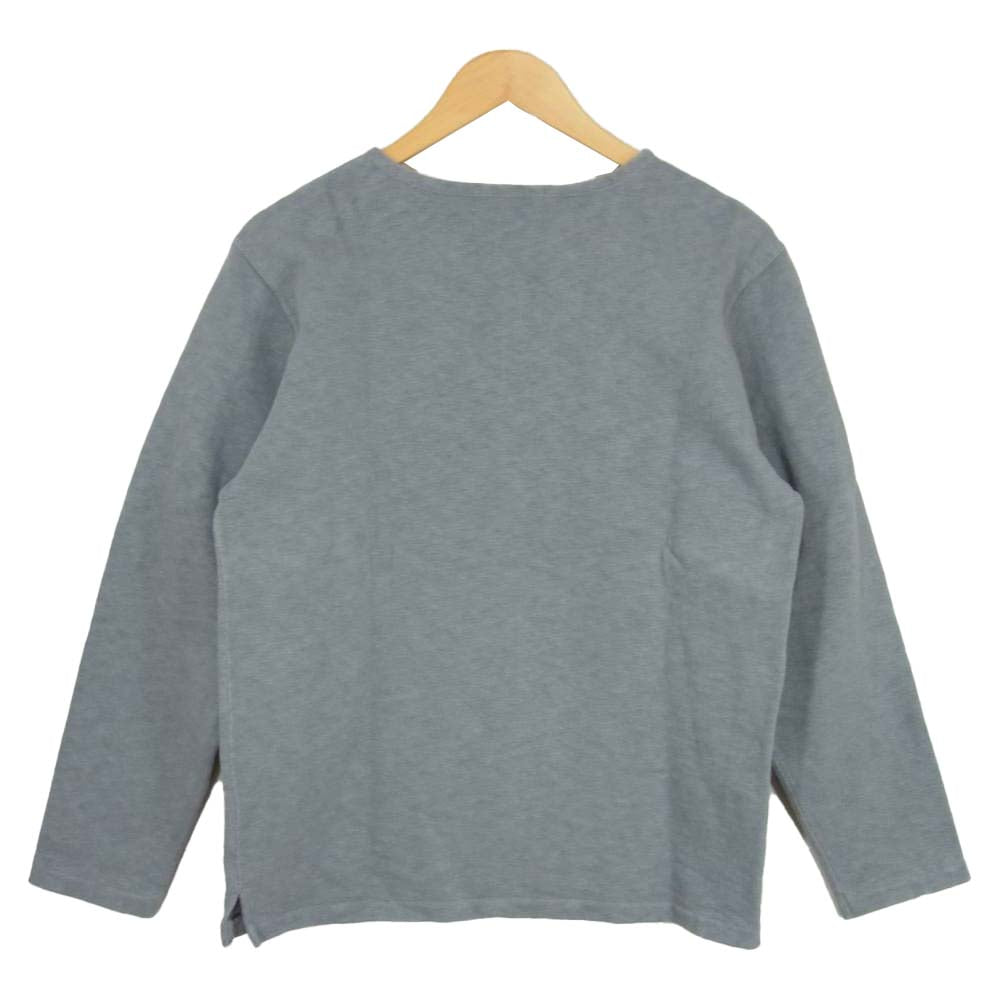 ORGUEIL オルゲイユ OR-9054 Basque Shirt バスク シャツ グレー系 36【美品】【中古】