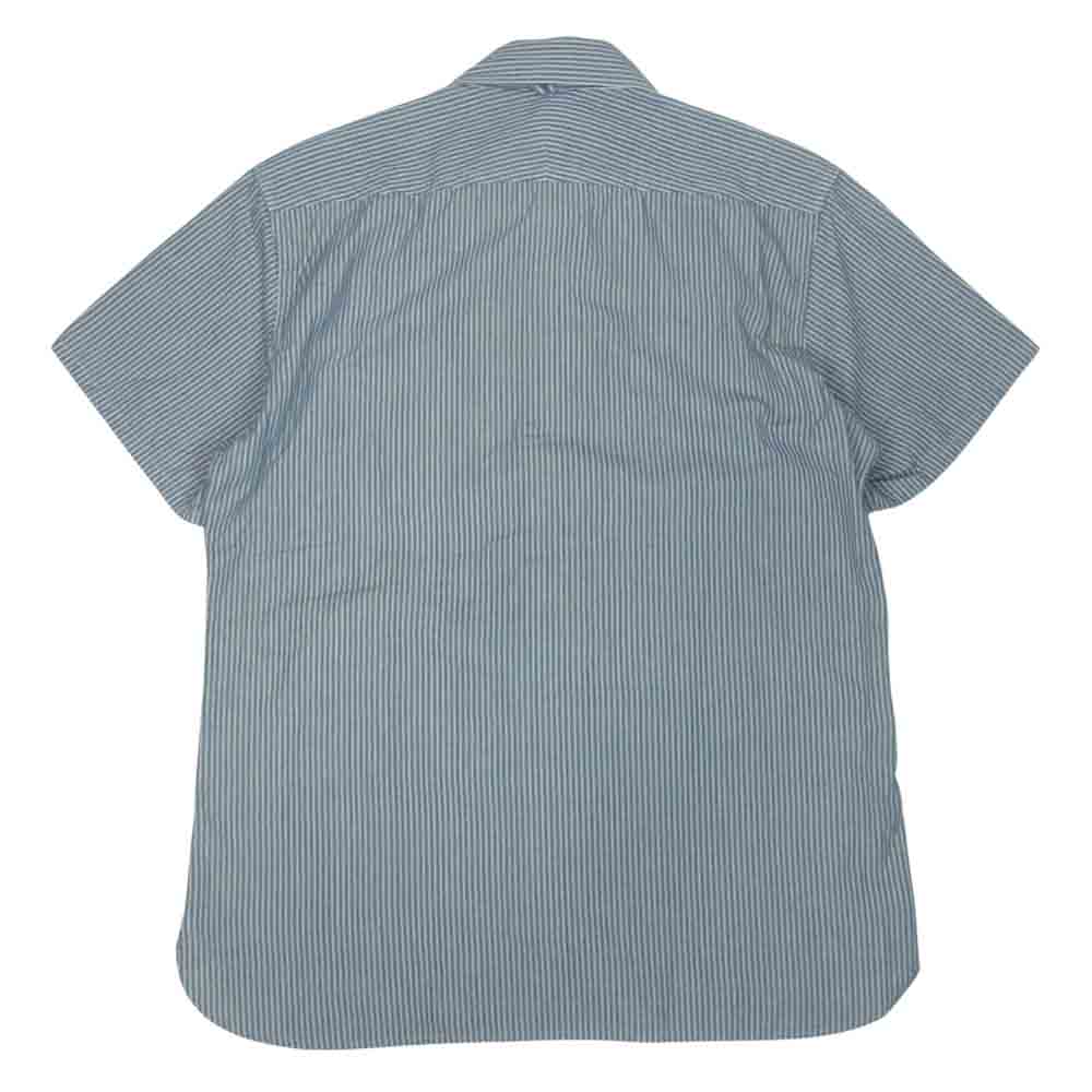 ORGUEIL オルゲイユ OR-5054A Short Sleeve Work ショート スリーブ ワーク ブルー系 オフホワイト系 38【美品】【中古】