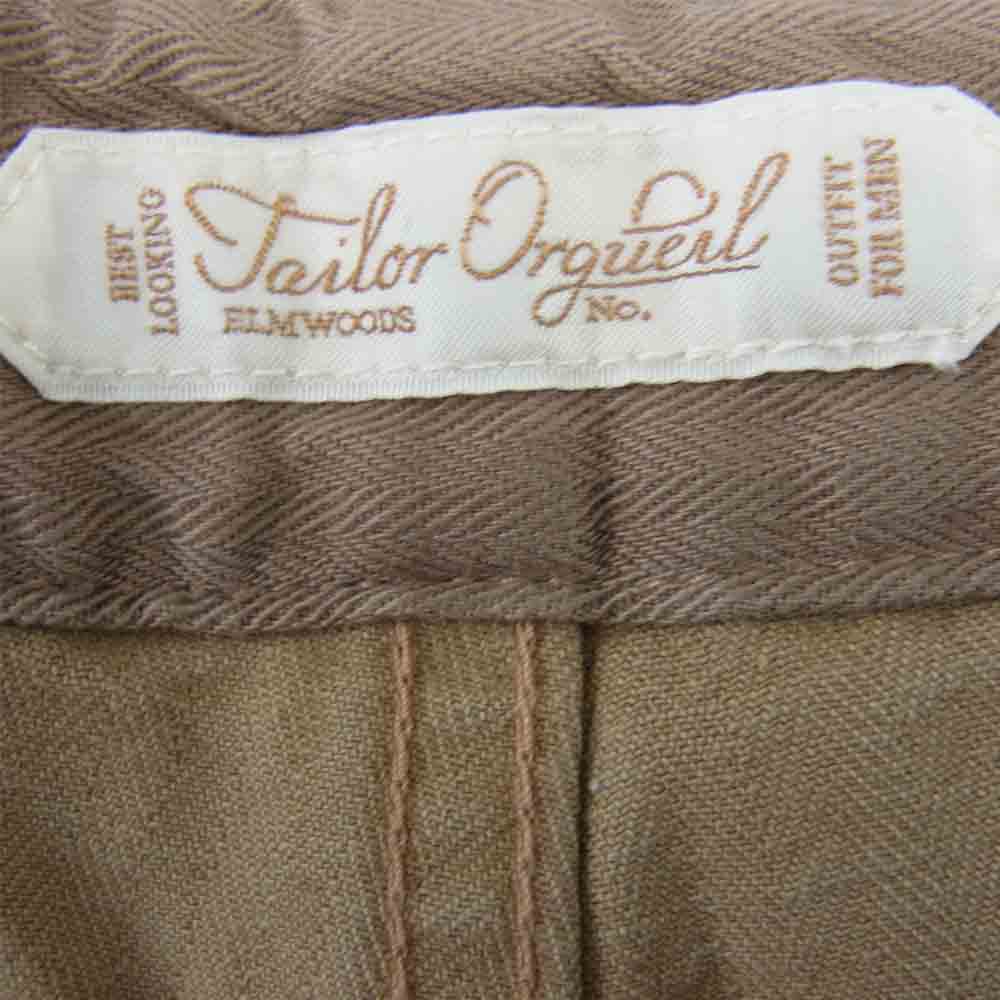 ORGUEIL オルゲイユ OR-1072 French Cargo フレンチ カーゴ ヘリン ボーン ベージュ系 30【美品】【中古】