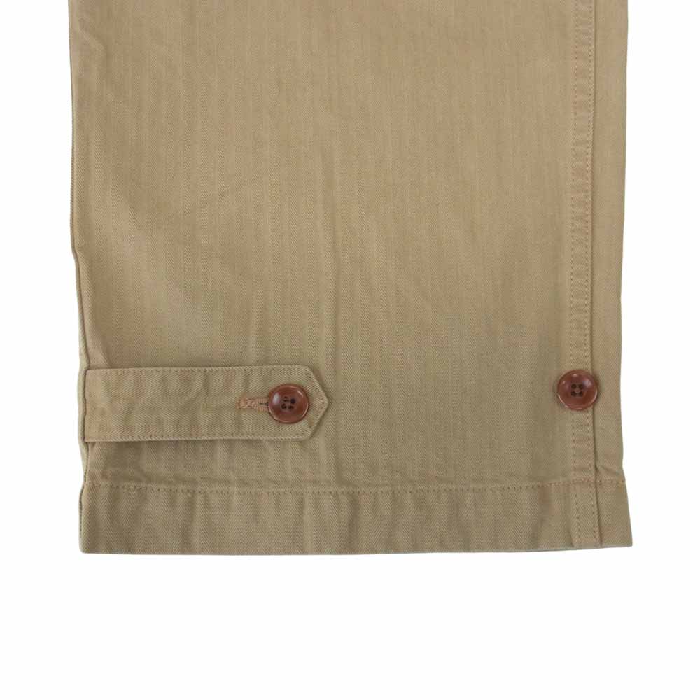 ORGUEIL オルゲイユ OR-1072 French Cargo フレンチ カーゴ ヘリン ボーン ベージュ系 30【美品】【中古】
