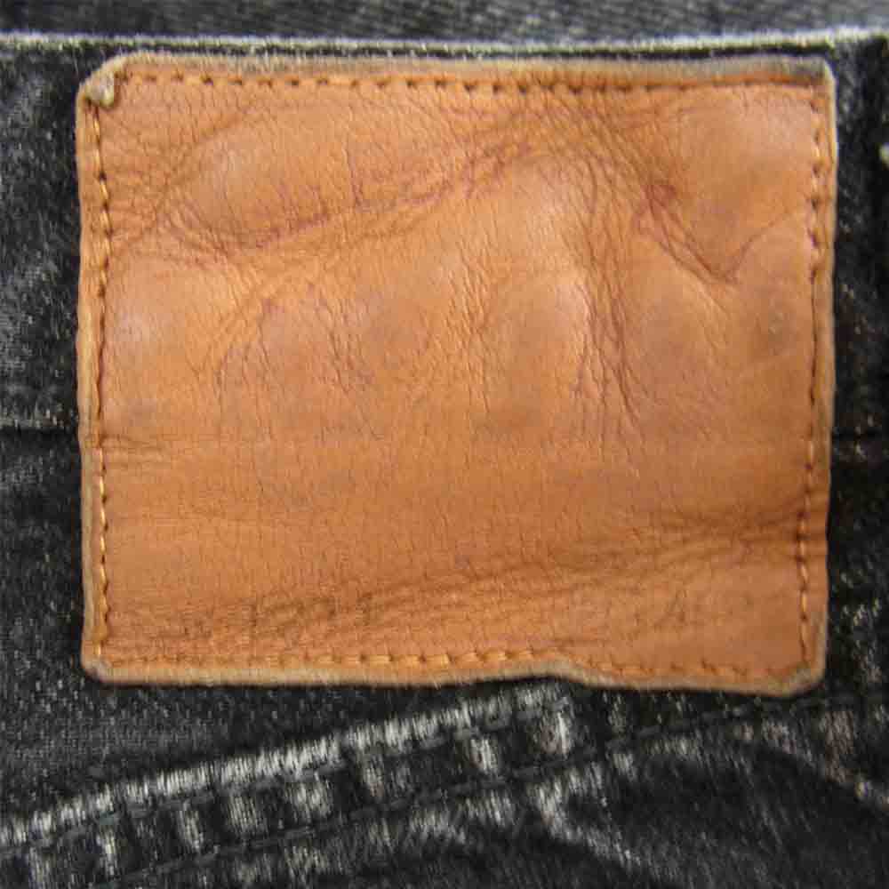 FULLCOUNT フルカウント 1211 BLACK TAPERD JEANS ブラック テーパード ジーンス デニム パンツ ブラック系 34【中古】