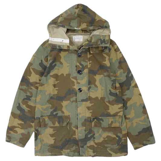 FULLCOUNT フルカウント 2806 USN BACK SATIN CAMO PARKA バック サテン カモ パーカー マルチカラー系 42【中古】