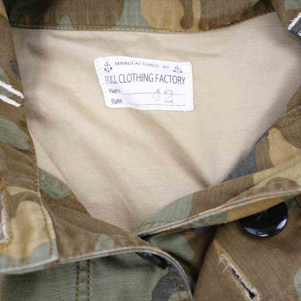 FULLCOUNT フルカウント 2806 USN BACK SATIN CAMO PARKA バック サテン カモ パーカー マルチカラー系 42【中古】
